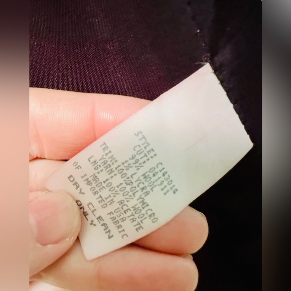 Vintage Canvas Backs 99% Wool Red Plaid Patterned Blazer Jacket size 6 - Picture 8 of 11